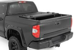 Rough Country Suspension Systems - Rough Country 47414550B Lo-Pro Hard Folding Tonneau Cover for 07-21 Tundra 5.5' - Image 2