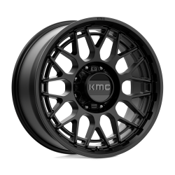 KMC - KMC Wheels KM72229088718 KM722 Technic 20x9 8x180 18mm Satin Black - Image 1