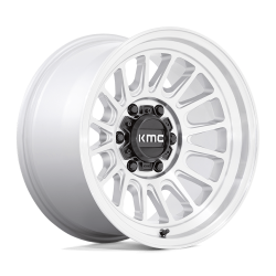 KMC - KMC Wheels KM724 IMPACT OL 17x9 6x5.5 -12mm Silver/Machined KM72479068512NUS - Image 1