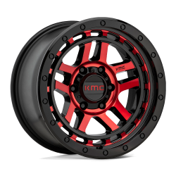 KMC - KMC Wheels KM540 RECON 17x8.5 6x5.5 18mm Gloss Black/Machined KM54078568918 - Image 1