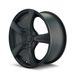 Touren - Touren Wheels 3190-7701MB 3190-TR9 17x7 4x100/4.5 42mm Matte Black - Image 2