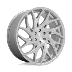 DUB 1PC - DUB Wheels S261 G.O.A.T. 24x10 6x135 30mm Silver/Brushed S261240089+30 - Image 1
