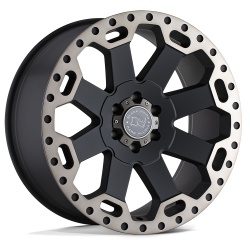 Black Rhino Hard Alloys - Black Rhino 1780WAR526130M84 WARLORD 17x8 6x130 52mm Matte Black - Image 1