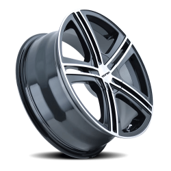 Touren - Touren Wheels 3262-TR62 16x7 5x100/4.5 40mm Gloss Black/Machined 3262-6703B - Image 2