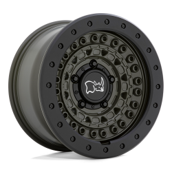Black Rhino Hard Alloys - Black Rhino Wheels 1785BCD-86140N12 BARRICADE 17x8.5 6x5.5 -18mm Olive Green - Image 1