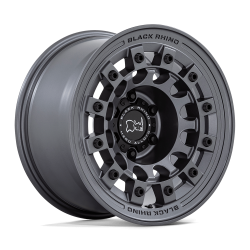 Black Rhino Hard Alloys - Black Rhino BR004AX17906812N FUJI 17x9 6x5.5 -12mm Matte Gunmetal - Image 1