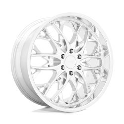 DUB 1PC - DUB Wheels S262 OG 24x10 6x5.5 25mm Chrome S262240084+25 - Image 1