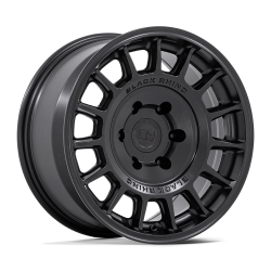 Black Rhino Hard Alloys - Black Rhino Wheels BR015 VOLL 17x8.5 6x5.5 0mm Matte Black BR015MX17856800 - Image 1