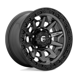 Fuel 1PC - Fuel Off Road D716 COVERT 18x9 5x5.0 1mm Matte Gunmetal/Black D71618907550 - Image 1