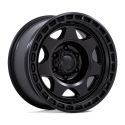 Black Rhino Hard Alloys - Black Rhino Wheels BR018MX17855000 BR018 VOYAGER 17x8.5 5x5.0 0mm Matte Black - Image 1