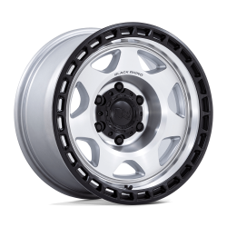 Black Rhino Hard Alloys - Black Rhino Wheels BR018 VOYAGER 17x8.5 5x5.0 -10mm Silver BR018SD17855010N - Image 1