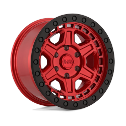 Black Rhino Hard Alloys - Black Rhino Wheels 1790REN006140R12 RENO 17x9 6x5.5 0mm Candy Red/Black - Image 1