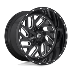 Fuel 1PC - Fuel Off Road D581 TRITON 20x10 5x4.5 5x5.0 -18mm Black/Milled D58120002647US - Image 1