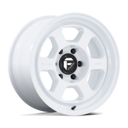 Fuel 1PC - Fuel Off Road FC860 HYPE 17x8.5 6x5.5 -10mm Gloss White FC860WX17856810N - Image 1
