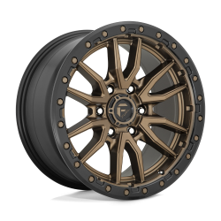 Fuel 1PC - Fuel Off Road D681 REBEL 16x8 6x5.5 1mm Matte Bronze/Black D68116808445 - Image 1