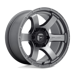 Fuel 1PC - Fuel Off Road D767 RUSH 18x9 5x5.0 1mm Matte Gunmetal D76718907550 - Image 1