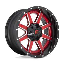 Fuel 2PC - Fuel Off Road D250 MAVERICK 20x10 5x5.0 5x5.5 -19mm Gloss Red D25020005747 - Image 1