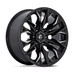 Fuel 1PC - Fuel Off Road D803 FLAME 20x9 6x5.5 1mm Gloss Black/Milled D80320908450 - Image 1