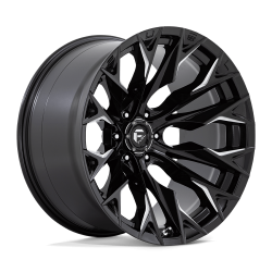Fuel 1PC - Fuel Off Road D803 FLAME 22x12 6x5.5 -44mm Gloss Black/Milled D80322208447 - Image 1