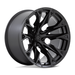 Fuel 1PC - Fuel Off Road D804 FLAME 22x12 5x5.0 -44mm Blackout D80422207547 - Image 1