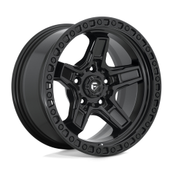 Fuel 1PC - Fuel Off Road D697 KICKER 17x9 5x5.0 -12mm Matte Black D69717907545 - Image 1