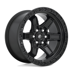 Fuel 1PC - Fuel Off Road D697 KICKER 17x9 6x4.5 12mm Matte Black D69717908755 - Image 1