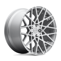 Rotiform - Rotiform Wheels R1101985F8+45 R110 BLQ 19x8.5 5x112 45mm Gloss Silver/Machined - Image 1