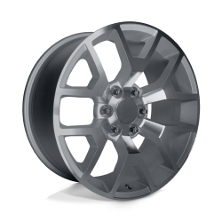 Performance Replicas - Performance Replicas PR169 20x9 6x5.5 27mm Silver/Machined 169S-295827 - Image 1