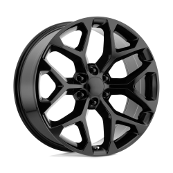 Performance Replicas - Performance Replicas PR176 24x10 6x5.5 24mm Gloss Black 176GB-2415824 - Image 1