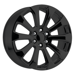 Performance Replicas - Performance Replicas PR204 22x9 6x5.5 28mm Gloss Black 204GB-2295828 - Image 1