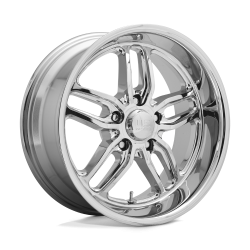 US Mag 1PC - US Mag Wheels U127 CTEN 18x8 5x5.0 1mm Chrome U12718807345 - Image 1