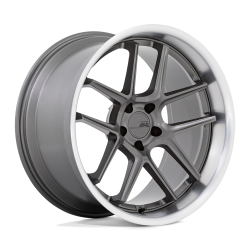 American Racing - American Racing AR942 BISHOP 20x9.5 5x115 15mm Matte Gunmetal AR942AD20951515 - Image 1