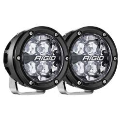 Rigid Industries - Rigid Industries 36402 360-Series 4" Spot LED Light RGBW Backlight Pair - Image 1