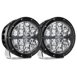Rigid Industries - Rigid Industries 36412 360-Series 6" Spot LED Light RGBW Backlight Pair - Image 1