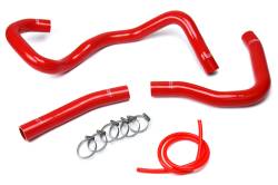 HPS Performance - HPS 57-1530 Red Red Radiator Hose Kit for 08-17 Mitsubishi Lancer 2.0L 2.4L - Image 1