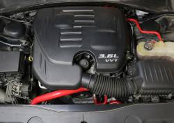 HPS Performance - HPS 57-1583-Red Red Radiator/Heater Coolant Hose Kit for 11-20 Dodge Charger - Image 2