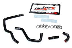 HPS Performance - HPS 57-1587-BLK Black Heater Coolant Hose Kit for 84-88 Toyota Pickup 22RE - Image 2