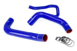 HPS Performance - HPS 57-1848-BLUE Blue Radiator Coolant Hose Kit 18 Dodge Challenger SRT Demon - Image 1