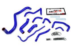 HPS Performance - HPS 57-1838-BLUE Silicone Replace OEM Rubber Radiator Coolant Hoses - Image 2