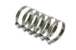 HPS Performance - HPS EMSC-50-70x6 Stainless Steel Embossed Hose ClampSize #40 2"-3" 6pc - Image 1