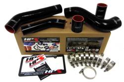 HPS Performance - HPS 57-1228-BLK Black Silicone Intercooler Hose Mitsubishi Lancer EVO x 10 USDM - Image 1