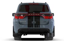 Rally Armor - Rally Armor MF55-UR-BLK/GRY Black Mud Flap Grey Logo - Image 2