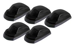 Pacer Performance - Pacer 20-237S LED Amber Hi-5 Cab Roof Light Kit 17-20 Ford Style - Image 1