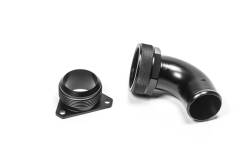 RADIUM Engineering - RADIUM Engineering 20-1047 FCST-X 3-Bolt Remote Fill Neck 24AN Elbow 1.5" Barb - Image 2