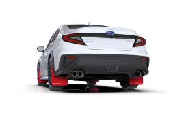 Rally Armor - Rally Armor MF92-UR-RD/WH Red Mud Flap White Logo - Image 2