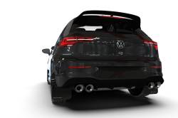 Rally Armor - Rally Armor MF80-UR-BLK/BL Black Mud Flap Blue Logo - Image 2