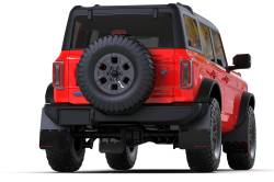 Rally Armor - Rally Armor MF85-NO-PL-RD Black Mud Flap Red Logo - Image 2