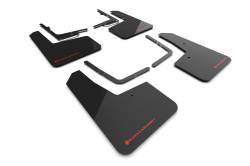 Rally Armor - Rally Armor MF73-UR-BLK-RD Black Mud Flap Red Logo - Image 1