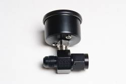 RADIUM Engineering - RADIUM Engineering 20-0152 Fuel Pressure Gauge w/6AN Inline Adapter - Image 1