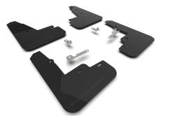 Rally Armor - Rally Armor MF96-UR-BLK-MBK Black Mud Flap Metallic Black Logo - Image 1